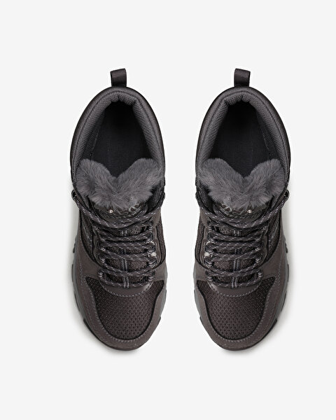 Skechers D'lites  -  D'licious Kadın Gri Bot 44966 CCL-5