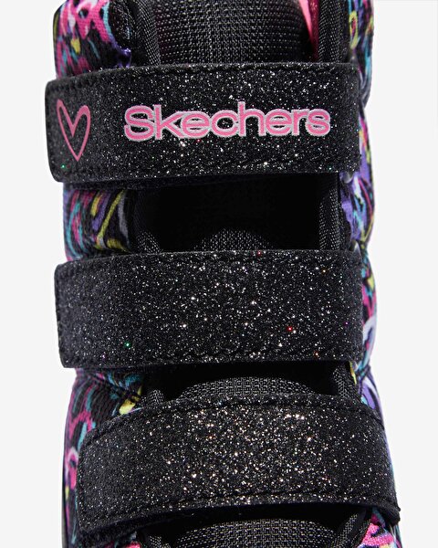Skechers Heart Lights Büyük Kız Çocuk Siyah Işıklı Bot 20288L BKHP-9
