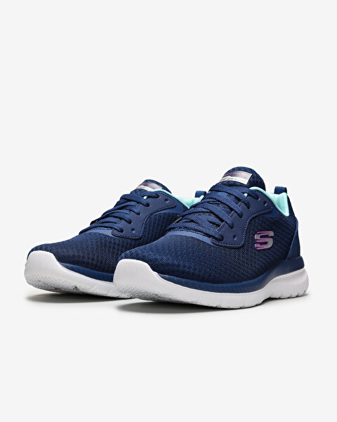 Skechers Bountiful Kadın Lacivert Spor Ayakkabı 12606 NVLB-2