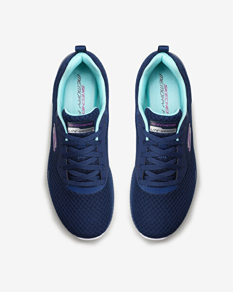 Skechers Bountiful Kadın Lacivert Spor Ayakkabı 12606 NVLB-5