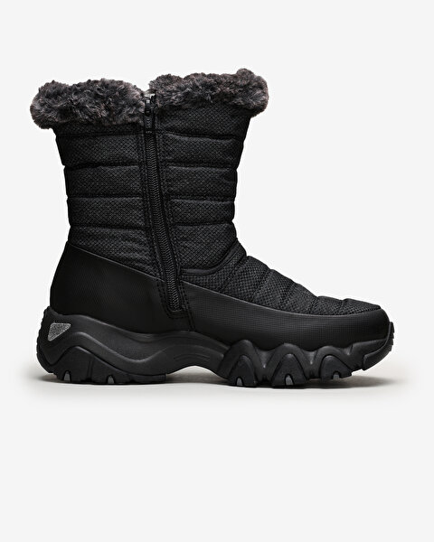 Skechers D'lites 2.0 Kadın Siyah Bot 44956 BBK-1