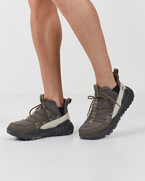 Skechers Skechers Monster - Kordes Erkek Bej Spor Ayakkabı 51944 TNBK-10