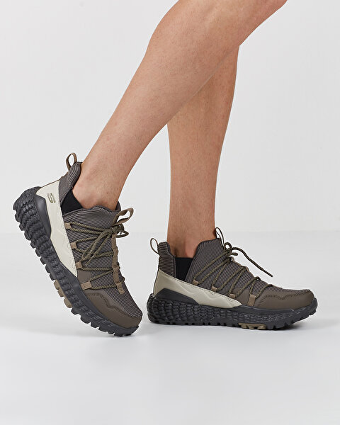 Skechers Skechers Monster - Kordes Erkek Bej Spor Ayakkabı 51944 TNBK-11