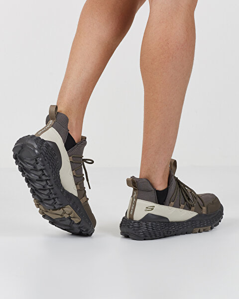 Skechers Skechers Monster - Kordes Erkek Bej Spor Ayakkabı 51944 TNBK-12