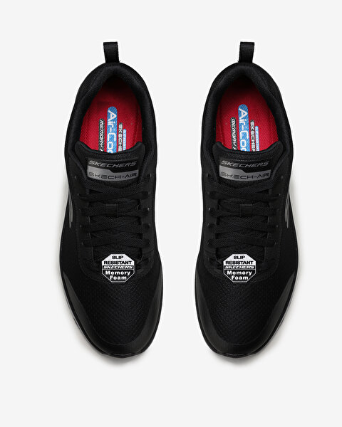Skechers Skech - Air Sr Chamness Erkek Siyah Spor Ayakkabı 77534 BBK-5