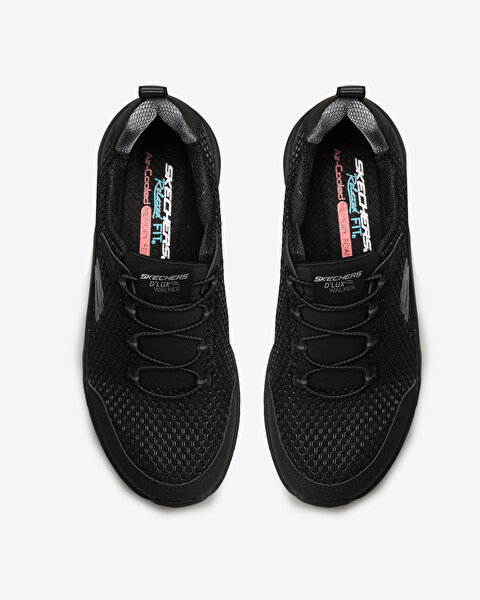 Skechers D'lux Walker  -  Running Vision Kadın Siyah Spor Ayakkabı 149004 BBK-5