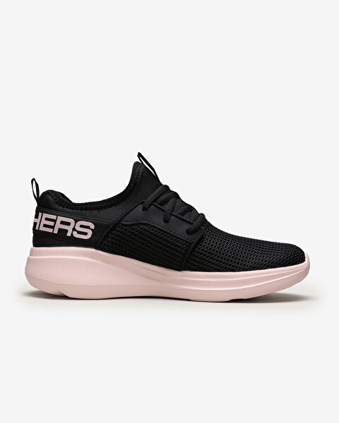 Skechers Go Run Fast  -  Quick Step Kadın Siyah Koşu Ayakkabısı 128010 BKPK-1