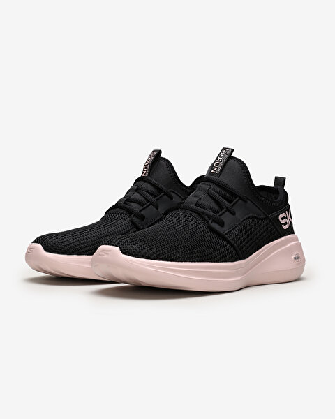 Skechers Go Run Fast  -  Quick Step Kadın Siyah Koşu Ayakkabısı 128010 BKPK-2