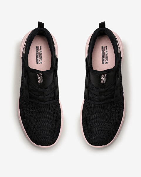 Skechers Go Run Fast  -  Quick Step Kadın Siyah Koşu Ayakkabısı 128010 BKPK-5