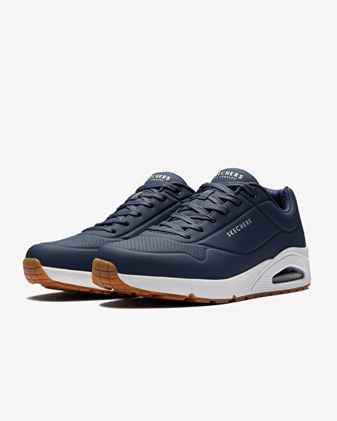 Skechers Uno  -  Stand On Air Erkek Lacivert Sneakers 52458 NVY-2