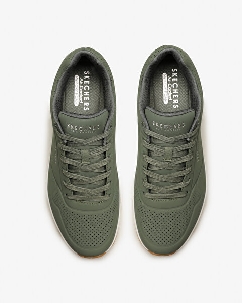 Skechers Uno  -  Stand On Air Erkek Haki Sneakers 52458 OLV-5