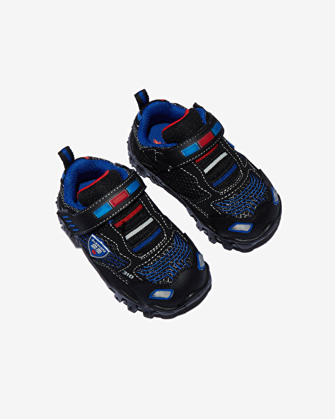 Skechers Damager Iii  -  Lil Patroller Küçük Erkek Çocuk Siyah Işıklı Spor Ayakkabı 400020N BKRB-6