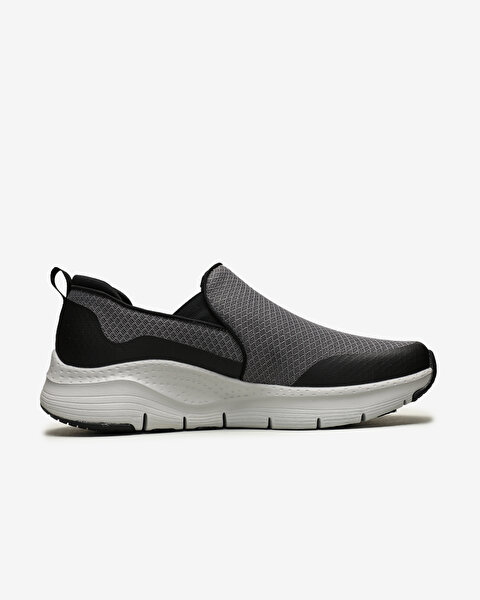 Skechers Arch Fit - Banlin Erkek Gri Spor Ayakkabı 232043 CCBK-1