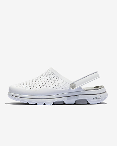 Skechers Go Walk 5 Foamies - Astonished Erkek Beyaz Terlik 243002 WGY-2