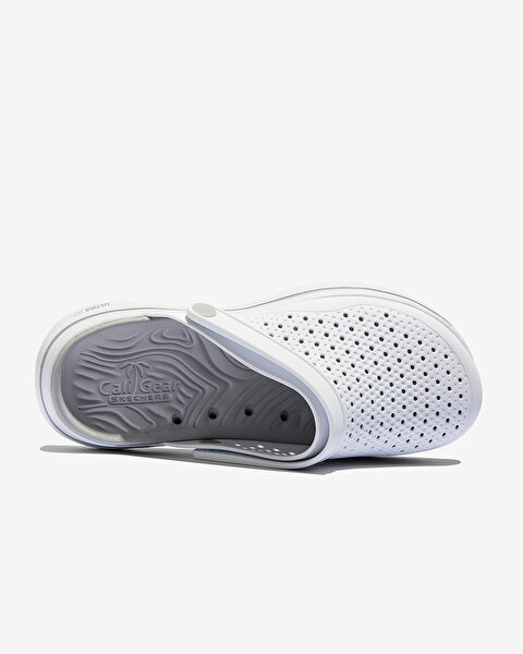 Skechers Go Walk 5 Foamies - Astonished Erkek Beyaz Terlik 243002 WGY-7