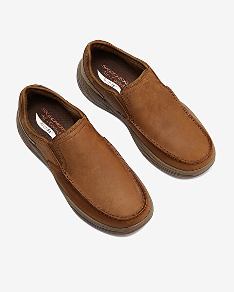 Skechers Arch Fit Motley  -  Hust Erkek Bej Günlük Ayakkabı 204184 DSRT-5