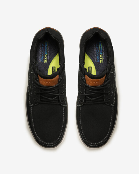 Skechers Moreno Erkek Siyah Günlük Ayakkabı 204144 BLK-5