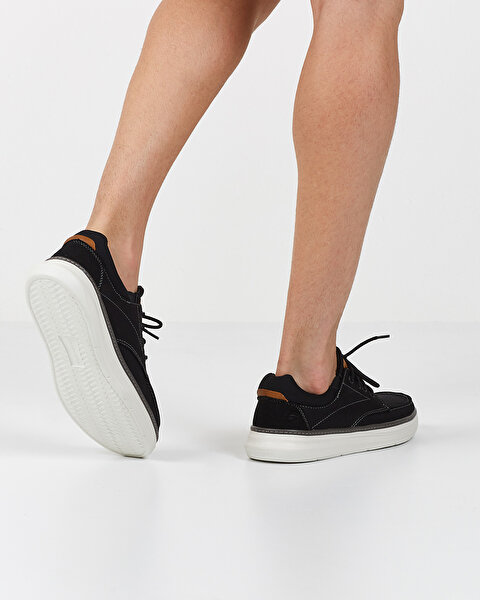 Skechers Moreno Erkek Siyah Günlük Ayakkabı 204144 BLK-8