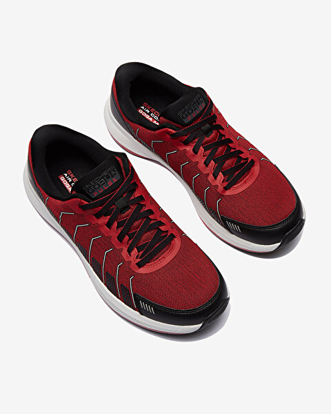 Skechers Go Run Pulse - Alanine Erkek Kırmızı Koşu Ayakkabısı 220097 RDBK-5