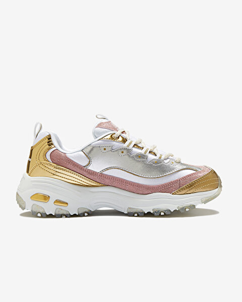 Skechers D'lites  -  Rockstar Kadın Sarı Sneakers 149421 GLD-1