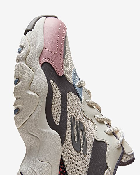 Skechers D'lites 3.0 Air - Wild Days Kadın Bej Sneakers 149260 NTMT-8
