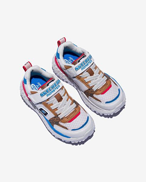 Skechers Skechers Monster - Krovon Büyük Erkek Çocuk Bej Spor Ayakkabı 403684L TPMT-5