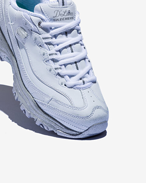 Skechers D'lites Kadın Beyaz Sneakers 149231 WSL-6