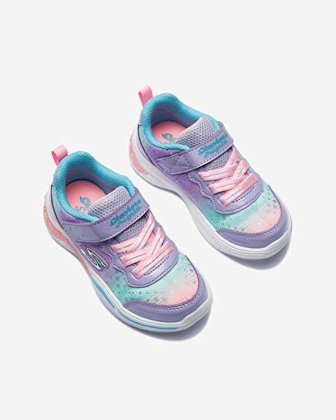 Skechers Power Petals - Painted Daisy Küçük Kız Çocuk Mor Spor Ayakkabı 20335N LVMT-6