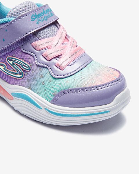 Skechers Power Petals - Painted Daisy Küçük Kız Çocuk Mor Spor Ayakkabı 20335N LVMT-7