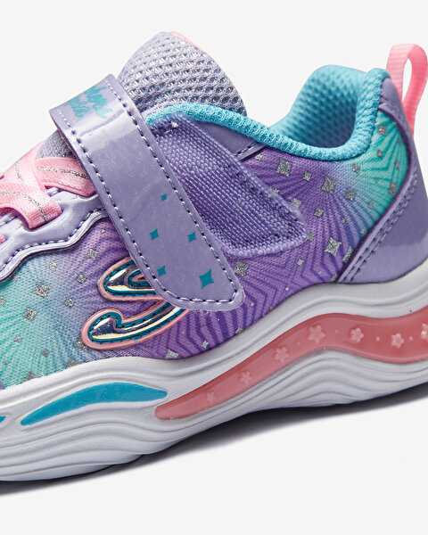 Skechers Power Petals - Painted Daisy Küçük Kız Çocuk Mor Spor Ayakkabı 20335N LVMT-8