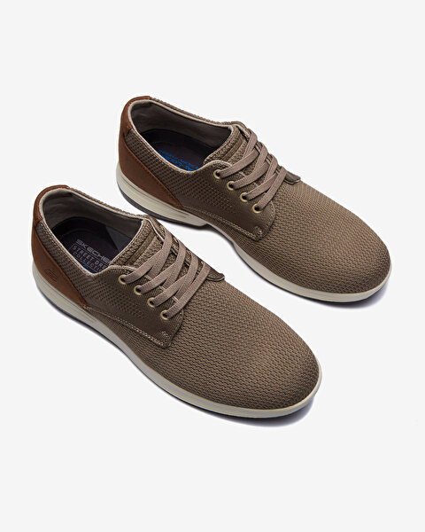 Skechers Darlow  -  Velogo Erkek Bej Günlük Ayakkabı 204090 TPE-5