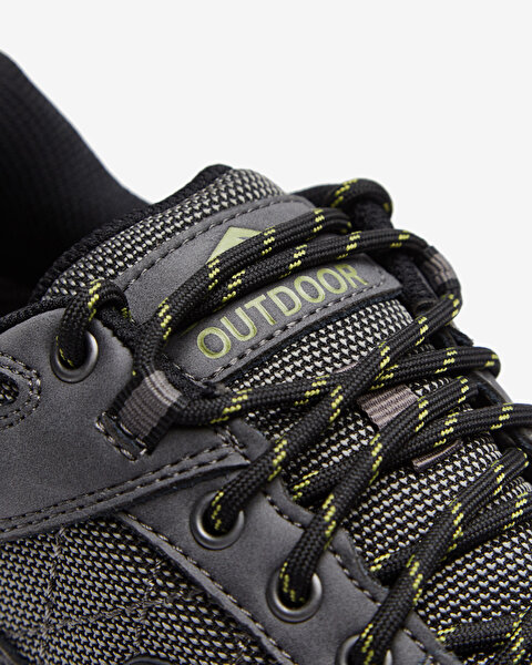 Skechers Selmen - Cormack Erkek Gri Outdoor Ayakkabı 204427 CHAR-8