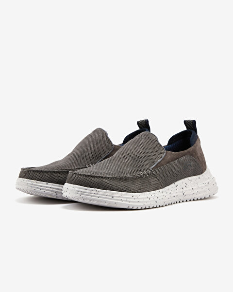 Skechers Proven  -  Renco Erkek Gri Günlük Ayakkabı 204568 CHAR-2