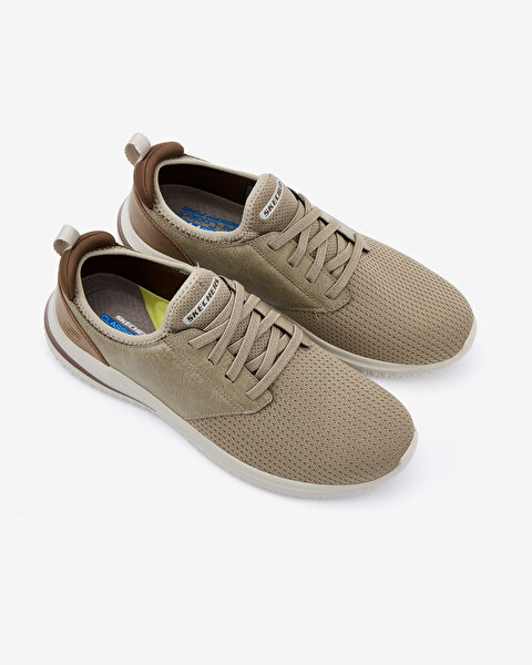 Skechers Delson 3.0  -  Mooney Erkek Bej Günlük Ayakkabı 210239 TPE-5