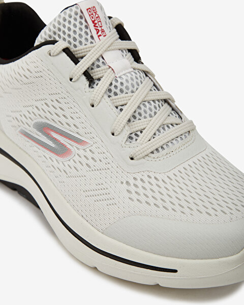 Skechers Go Walk Arch Fit - Idyllic Erkek Beyaz Yürüyüş Ayakkabısı 216116 WBRD-7