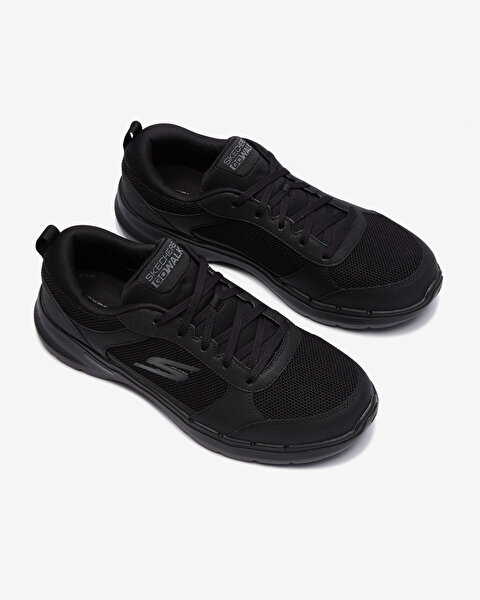Skechers Go Walk 6  -  Compete Erkek Siyah Yürüyüş Ayakkabısı 216203 BBK-5