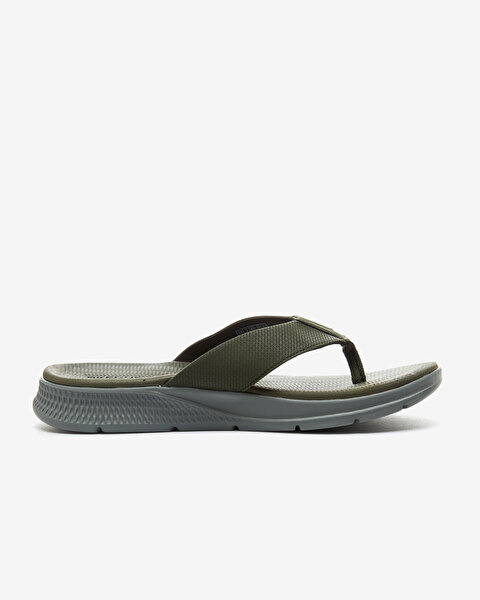 Skechers Go Consistent Sandal Erkek Haki Parmak Arası Terlik 229035 OLV-1