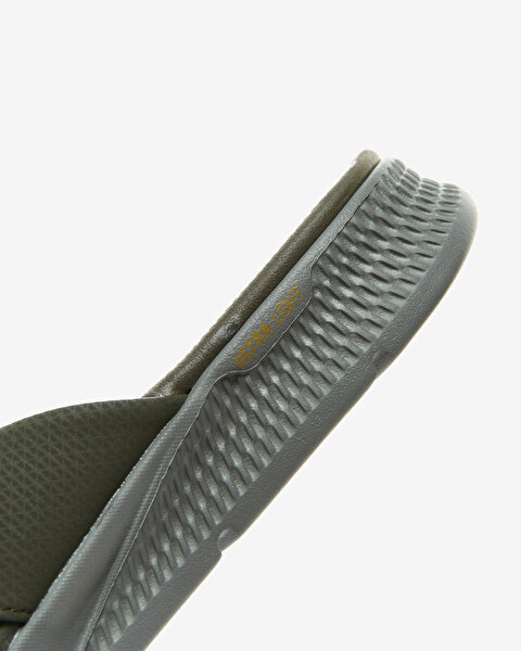 Skechers Go Consistent Sandal Erkek Haki Parmak Arası Terlik 229035 OLV-6