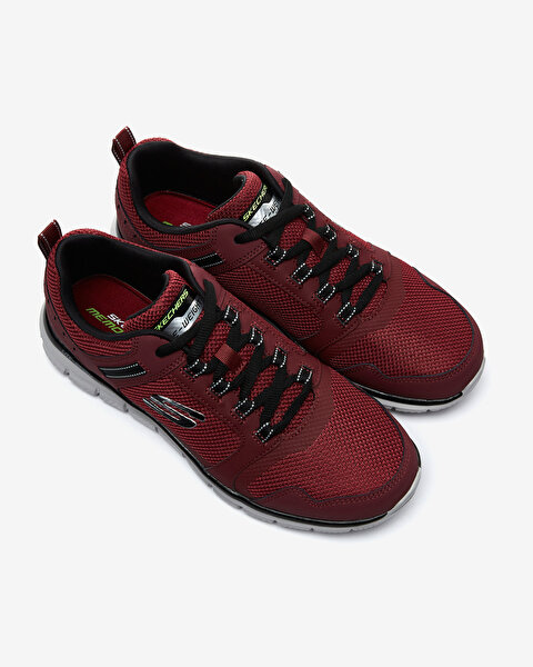 Skechers Track  -  Knockhill Erkek Bordo Spor Ayakkabı 232001 BUBK-5