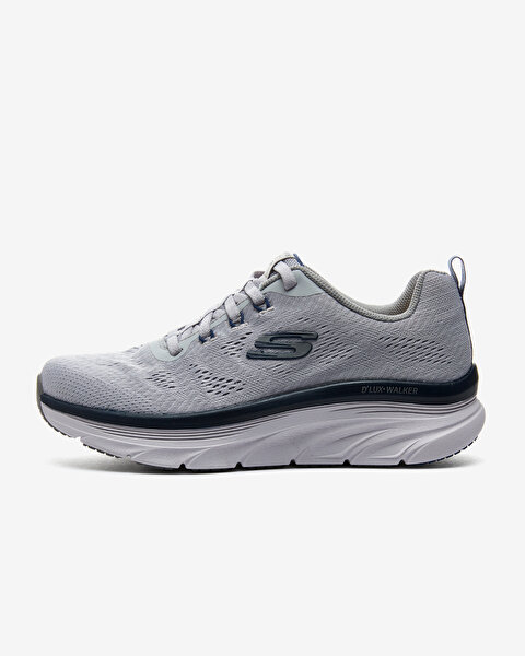 Skechers D'lux Walker  -  Commuter Erkek Gri Spor Ayakkabı 232261 GYNV