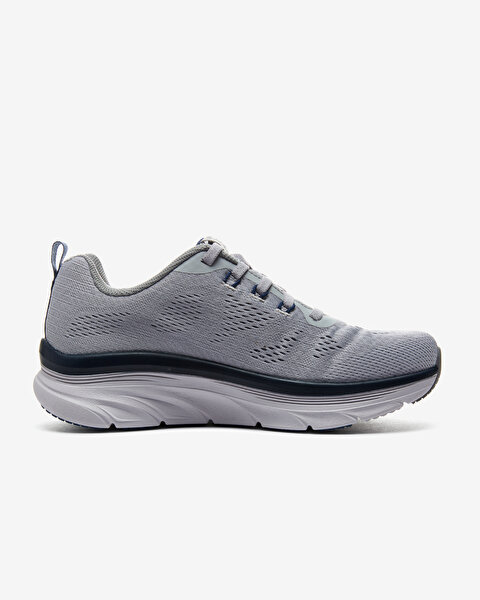 Skechers D'lux Walker  -  Commuter Erkek Gri Spor Ayakkabı 232261 GYNV-1