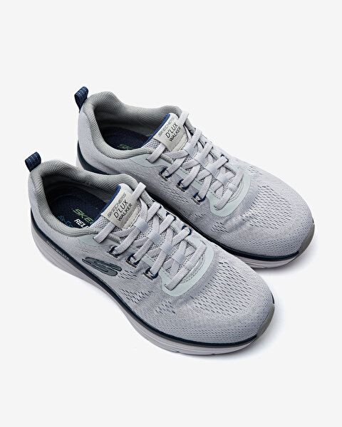 Skechers D'lux Walker  -  Commuter Erkek Gri Spor Ayakkabı 232261 GYNV-5