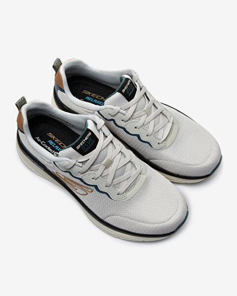 Skechers D'lux Walker - Scrambler Erkek Beyaz Spor Ayakkabı 232264 OFWT-5