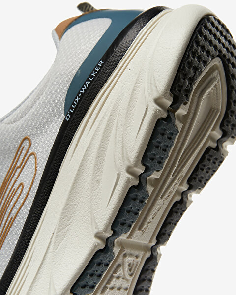 Skechers D'lux Walker - Scrambler Erkek Beyaz Spor Ayakkabı 232264 OFWT-7