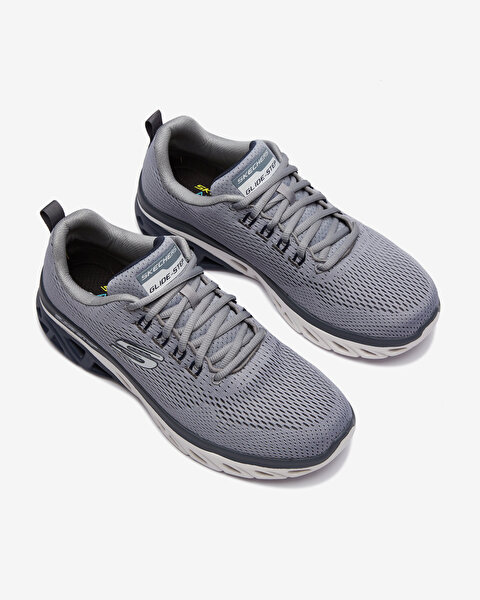 Skechers Glide - Step Sport  -  Wave Heat Erkek Gri Spor Ayakkabı 232270 GYNV-5