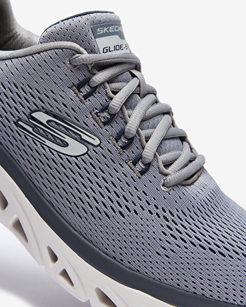 Skechers Glide - Step Sport  -  Wave Heat Erkek Gri Spor Ayakkabı 232270 GYNV-7