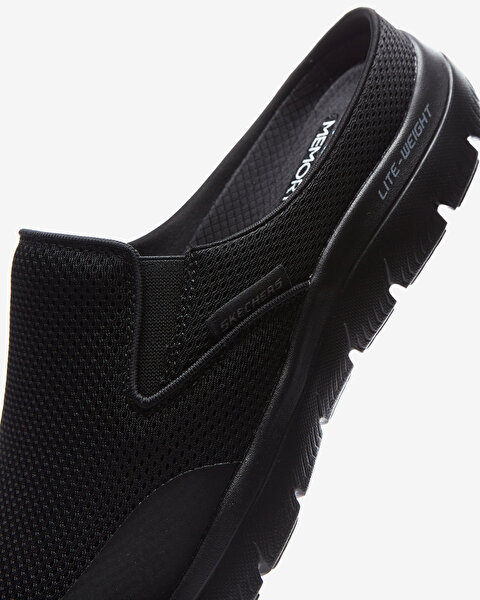 Skechers Summits Erkek Siyah Arkası Açık Spor Ayakkabı 232296TK BBK-6