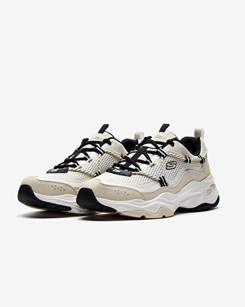 Skechers D'lites 4.0  -  Downhaul Erkek Bej Sneakers 237407 NTBK-3