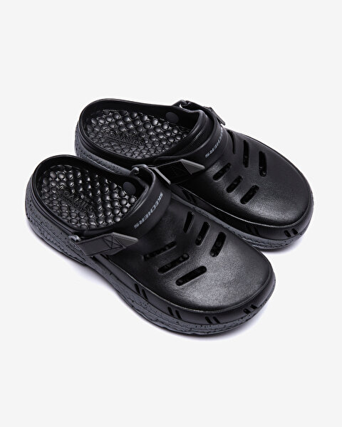 Skechers Creston Ultra - Venturous Erkek Siyah Terlik 243111 BLK-8