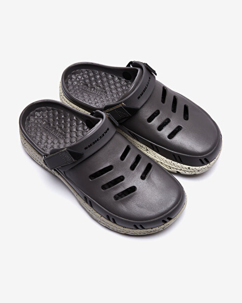 Skechers Creston Ultra - Venturous Erkek Koyu Bej Terlik 243111 DKTP-6